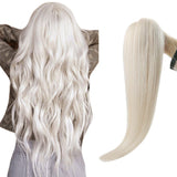 flat silk weft human hair extensions