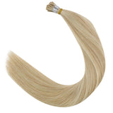 Blonde Highlighted Virgin I Tip