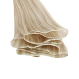 100% human weft hair extensions