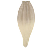 invisible weft human hair extensions