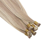 hand tied virgin human hair extensions