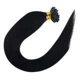 nail tip human hair extensions