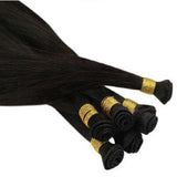 hand-tied virgin hair bundles