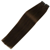 100% human weft hair extensions