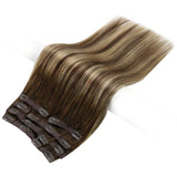 Human Hair Extensions Clip on