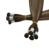 Balyage Blonde Mixed Brown Weft