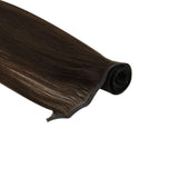 invisible weft human hair extensions