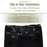 clip in human hair extensions