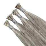 Blonde Highlighted Virgin I Tip