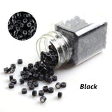 Hetto Micro Beads For I Tip Human Hair Extensions 200 Beads Per Bag
