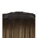 Human Hair Halo Extensions