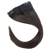 Fishing Line Hair Extensions