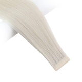 invisible weft human hair extensions