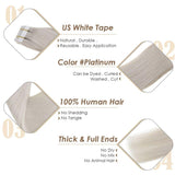 Tape In 100% Virgin Hair