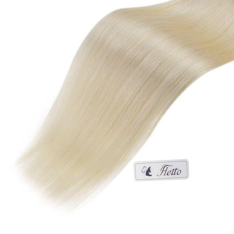 tape in blonde human hair