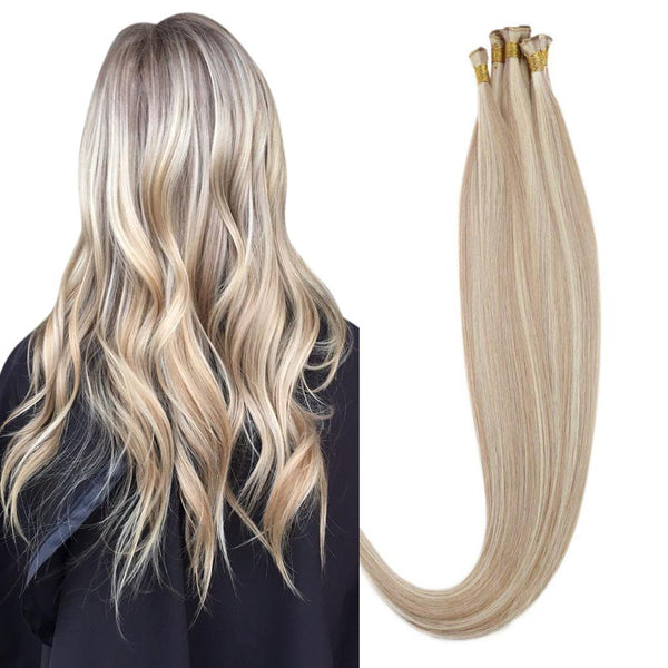 Highlight Blonde Virgin Weft Human Hair Extensions