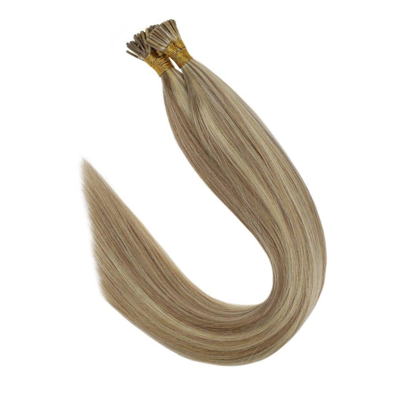 keratin i tip human hair extensions