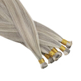 invisible weft human hair extensions