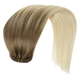 Clip on Human Hair Extensions 