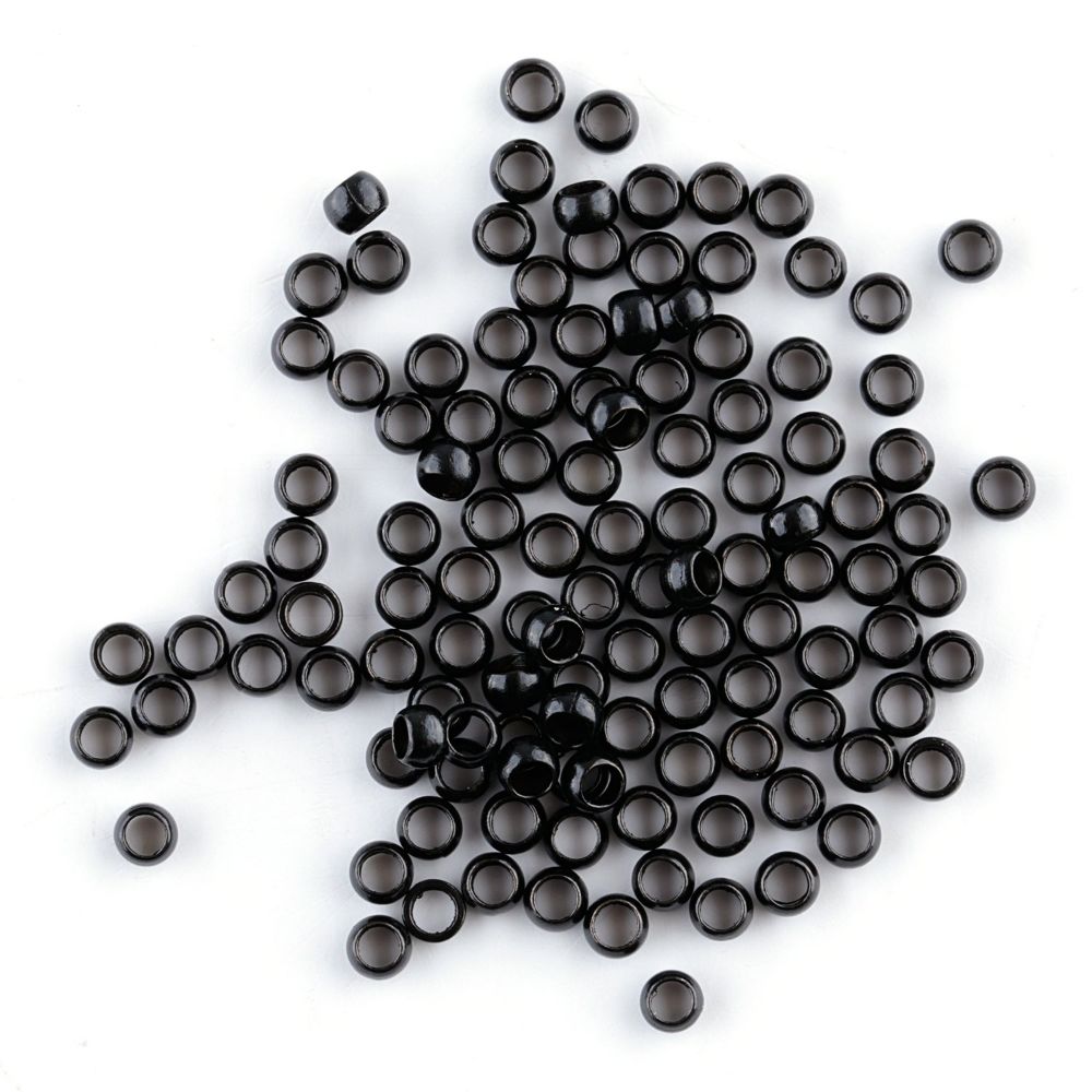 Hetto Micro Beads For Nano Ring Human Hair Extensions 200 Beads Per Bag