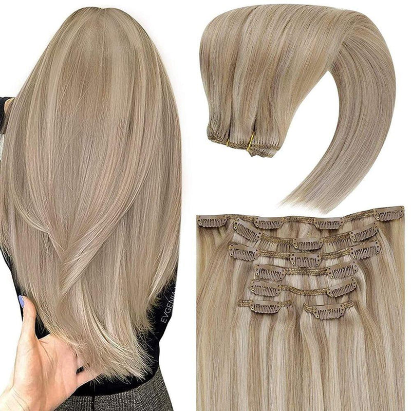 Human Hair Extensions Clip on