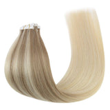 skin weft tape in human hair extensions