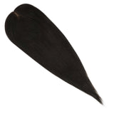 [150% Density] Hair Topper Remy Hair Natural Black #1b