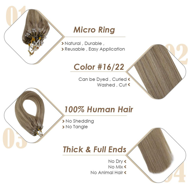micro ring extentions micro ring hair extensions blonde