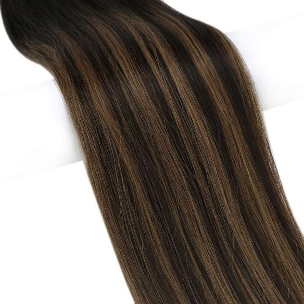 micro ring links human hair extensions brown micro ring