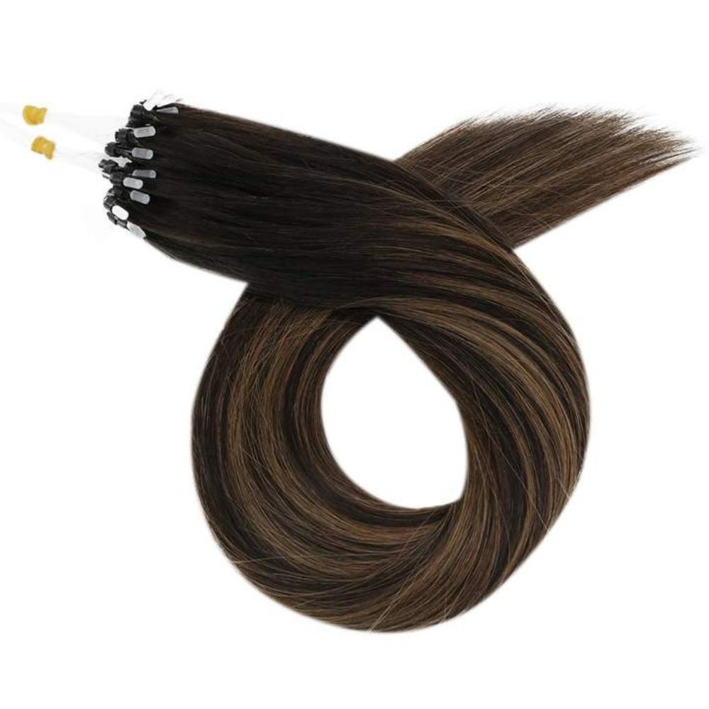 micro ring remy hair extensions