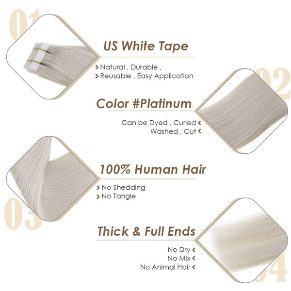Tape In 100% Virgin Hair