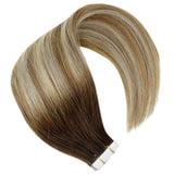 tape in blonde human hair