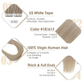 virgin hair tape in human extensions